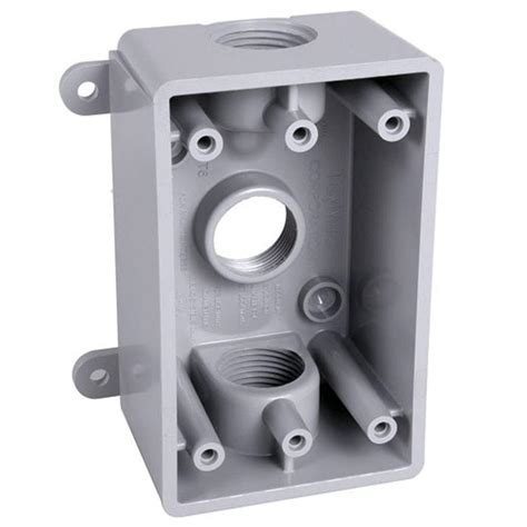 exterior surface mount junction box|surface mounted outlet boxes.